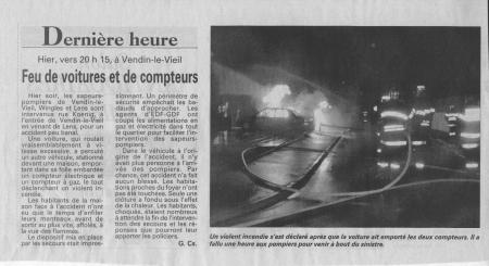 voiture  dans 1  compteur électrique