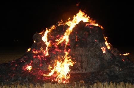 Feu de meule