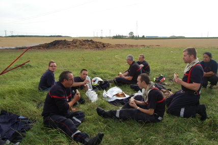 Feu de meule